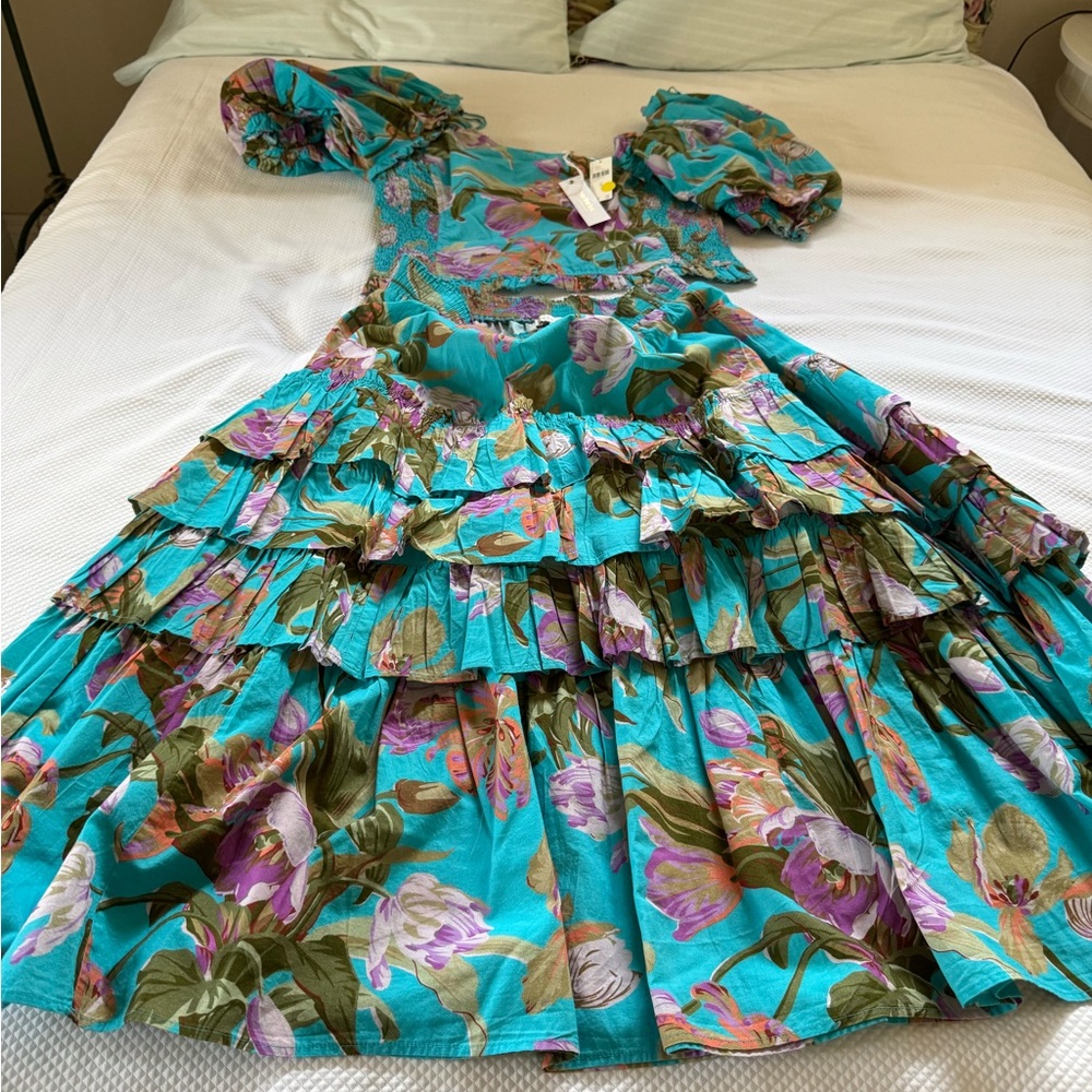 Floral top and skirt from Love the Label.